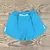 Runyon Unisex 3" Teal Performance Running Short Made In USA