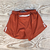 Runyon Unisex 3" Rust Performance Running Short Made In USA | Runyon Canyon Apparel