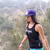 Runyon Women's Reflective Script Black Fitness Performance Tank Top Made In USA