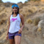 Runyon Canyon Apparel Hot Purple Logo Fitness Tank Made In The USA