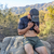 Runyon Mens Graphite Tech Trail Performance Outdoor Fitness Shirt Made In USA