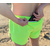Runyon Unisex 3" Neon Yellow Performance Running Short Made In USA | Runyon Canyon Apparel