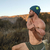 Runyon Aqua Neon Teal Reflective Performance Knit Beanie Made In USA