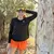 Runyon Hot Orange Lava Classic Performance Running Short Made In USA