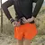 Runyon Hot Orange Lava Classic Performance Running Short Made In USA