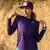 Runyon Womens Purple Long Sleeve Performance Trail Shirt Made In USA