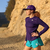 Runyon Unisex 3" Teal Performance Running Short Made In USA