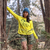 Runyon Canyon Apparel Women's HIKE Yellow Forest Long Performance Technical Trail Shirt Made IN USA