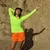 Runyon Canyon Apparel Womens Neon Yellow Long Sleeve Training Shirt Made In USA