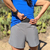 Runyon Steel Grey Unisex 3" Performance Running Short Made In USA | Runyon Canyon Apparel