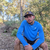 Mens Baby Blue Skies Long Sleeve Technical Trail  Performance Sportswear Shirt Made In USA - Great for hiking