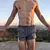 Runyon Mens Made In USA Running Fitness Short Steel Grey