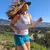 Runyon Canyon Apparel Women's Teal Script Yoga Tank