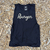 Runyon Unisex Black Reflective Script Muscle Workout Tank - Performance Sleeveless Muscle Tee Made In USA