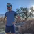 Runyon Mens American Made In USA Gravel Cycling Jersey - Steel Grey