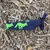 Runyon Navy Neon Yellow Signature Bandana American Made In The USA