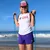 Runyon Women's Unisex White Star USA Muscle Tank great for Running, Hiking, Gym, Workout, Outdoors & Fitness -  Made In USA
