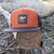 Runyon Burnt Woods Gold Reflective Trucker Hat (10th Anniversary Edition) American Made In USA