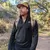 Runyon Mens Black Zip Hoodie American Made In USA