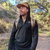 Runyon Mens Black Zip Hoodie American Made In USA