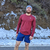 Mens Manzanita Maroon Long Sleeve Technical Trail Performance Running Hiking Shirt Made In USA