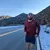 Mens Manzanita Maroon Long Sleeve Technical Trail Performance Running Hiking Shirt Made In USA