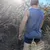 Runyon Men's Unisex Steel Grey Tech Trail Tank - Muscle Workout Tank Top, Made In USA | Runyon Canyon Apparel