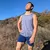 Runyon Men's Unisex Steel Grey Tech Trail Tank - Muscle Workout Tank Top, Made In USA | Runyon Canyon Apparel