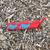 Runyon Red Bright Cyan Blue Signature Bandana American Made In The USA