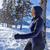 Runyon Unisex Navy Blue CozyTech Zip Hoodie Made In USA | Runyon Canyon Apparel