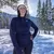Runyon Unisex Navy Blue CozyTech Zip Hoodie Made In USA | Runyon Canyon Apparel
