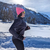 Runyon Women's Unisex Black Warm Up Performance Zip Hoodie