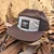 Runyon Brown Reflective Camp Hat American Made In USA Trail Running Hiking Workout Performance Cap