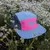 Runyon Neon Hot Pink Rad AF Reflective Camp Hat Trail Running Hiking Safety Hi-Vis Cap Made In USA