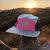 Runyon Neon Hot Pink Rad AF Reflective Camp Hat Trail Running Hiking Safety Hi-Vis Cap Made In USA