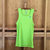 Runyon Lime Green Performance Running Singlet Workout  Tank Top American Made In USA