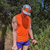 Runyon Neon Orange Rad AF Reflective Camp Hat Hi-Vis Safety Trail Running Hiking Cap