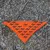 Runyon Orange Brown American Made In USA Bandana Handkerchief Trail Running Hiking Fitness Outdoors