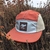 Runyon Red Rock Rust Rad Reflective Performance Camp Hat American Made In USA Trail Running Cap, Hiking, Outdoors, Fitness