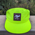Runyon Neon Yellow Hi Visibility Fluorescent Green Reflective Performance Trail Cap American Made In USA Running Performance Running Hat Hiking Outdoors Fitness Headwear