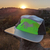 Runyon Neon Safety Fluorescent Yellow Hi-Vis Reflective Camp Hat Trail Running Hiking Cap American Made In USA