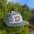Runyon Sage Green Rad Reflective Camp Hat American Made In USA Performance Cap Trail Running Hiking Fitness Outdoors