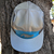 Runyon Turquoise Safety Blue Hi-Vis Reflective Camp Hat Trail Running Hiking Cap American Made In USA
