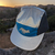 Runyon Turquoise Safety Blue Hi-Vis Reflective Camp Hat Trail Running Hiking Cap American Made In USA
