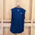 Runyon Women's Navy Blue Sleeveless Muscle Tee Performance Tank Top American Made In USA