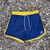 Runyon Navy Gold 4" Ranger Retro Running Short American Made In USA Track Workout Gym Yoga Fitness Short American Made In USA