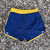 Runyon Navy Gold 4" Ranger Retro Running Short American Made In USA Track Workout Gym Yoga Fitness Short American Made In USA
