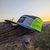 Runyon Forest Neon Reflective Camp Hat American Made In USA Trail Running Hiking Workout Performance Cap