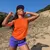 Runyon Women's Neon Orange Safety Fluorescent Orange Sleeveless Muscle Tee Performance Tank Top American Made In USA