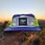 Runyon Purple Neon Reflective Camp Hat American Made In USA Trail Running Hiking Workout Performance Cap
